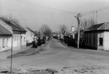 Cintorínska ulica - časť ulice od križovatky (1987) Cintorínska ulica - časť ulice od križovatky (1987)